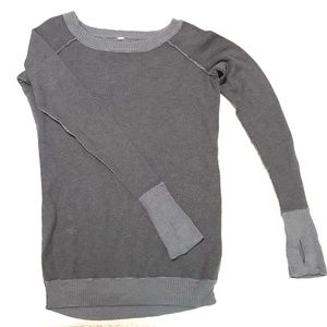 LuLulemon Chai Time II Reversible Pullover Sweater